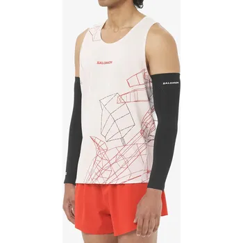 Pánské oblečení Běžecké tričko Salomon S/Lab Speed Singlet - lilac ash