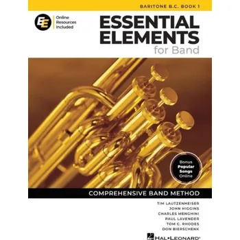 Essential Elements for Band 1 (noty baryton, basový klíč)(+audio+video)