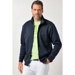 JP1880, Plus size Mikina JP1880, tepláková, stojáček, do 8XL pro plnoštíhlé nadměrná velikost, 845178130-1456, modrý, 7XL, Plus size oblečení, Oblečení pro vysoké muže, Nadměrné velikosti, Oblečení pro plnoštíhlé.