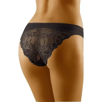 Kalhotky Kalhotky Wolbar Eco-Bu - bokové Černá L