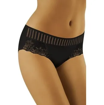 Dámské spodní prádlo Francouzské kalhotky Wolbar Eco-Lu Černá M