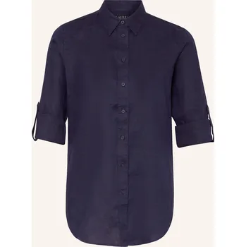 Dámská halenka Lauren Ralph Lauren Dámská Lněná Košilová Halenka, tmavě...