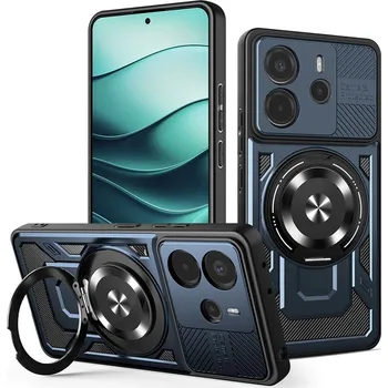 Náhradní díl pro mobilní telefon Kryt Techsuit RuggedCam pro Xiaomi Redmi Note 14 - Modrý