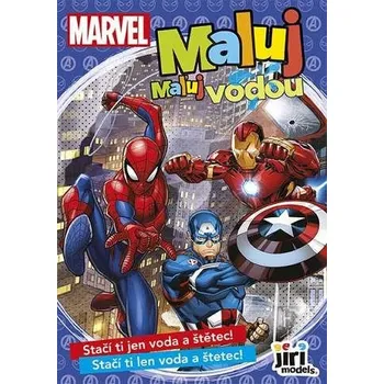 omalovánky Omalovánka A5 Maluj vodou MARVEL