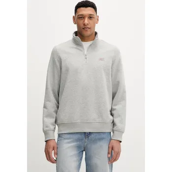 Pánská mikina Mikina Dickies Oakport Quarter Zip Heather Grey DK0A4XD4HG01 šedá 09X, vel. M