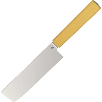 Kuchyňský nůž Butterfork Nakiri nože bledě žluté, AR-RPM10, BEZ pouzdra