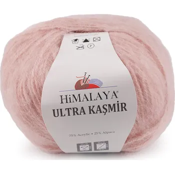 Příze Pletací příze Ultra Kasmir 50 g, barva 12 56801) pudrová