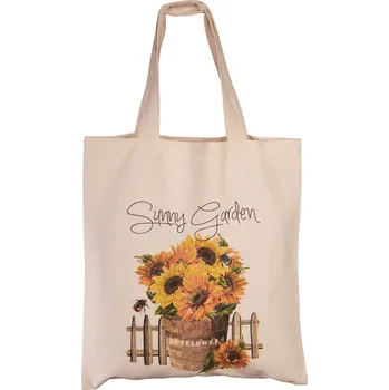 Nákupní taška Tegatex Látková taška - Slunečnice Sunny Garden
