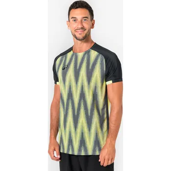 Fotbal KIPSTA Fotbalový dres s krátkým rukávem Viralto Vibes M ČERNÁ|ŠEDÁ|ŽLUTÁ