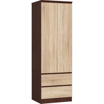 Šatní skříň Šatní skříň Star 60 cm wenge/dub sonoma