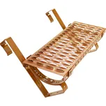 Kompletní sada komínické lávky typu D 120 cm Hnědá (RAL 8017)