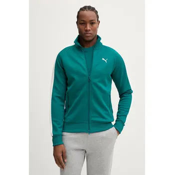 Pánská mikina Mikina Puma 629587 zelená 96X, vel. M