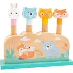 Small foot by Legler Game Small Foot Pop Up Animals aktivity hračka 18m+ 1 ks