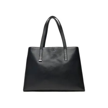 Kabelka Kabelka Calvin Klein Ck Plaque Medium Shopper K60K612782 Černá OS