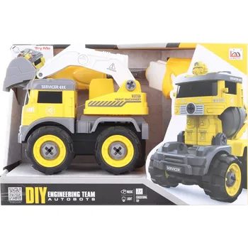 autíčko Šroubovací autobagr na dálkové ovládání