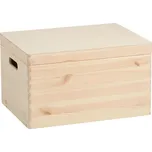 Zeller Present Dřevěná bedna L, 40 × 30 × 23 cm, borovice 13152