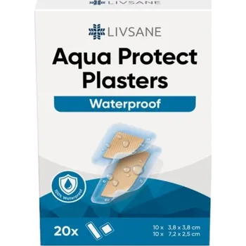 Zdravotnický materiál LIVSANE Náplasti Aqua Protect 20ks