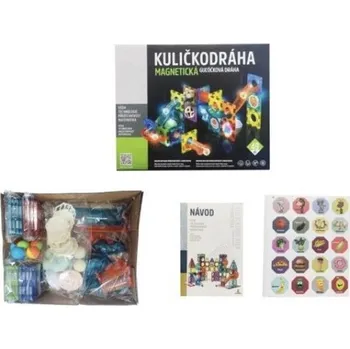 Kuličková dráha Kuličková dráha magnetická se světlem 49ks