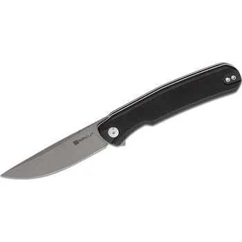 kapesní nůž SENCUT Scitus Černá rukojeť G10 Šedá stonewashed čepel D2 S21042-1