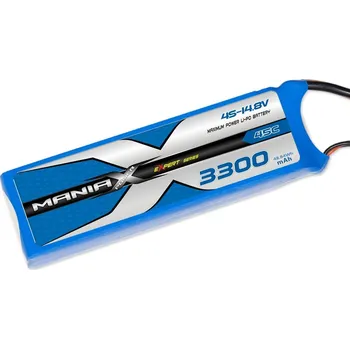 RC model letadla ManiaX Lipol 14.8V 3300mAh 45C