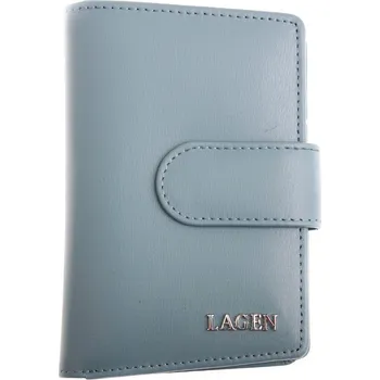Peněženka Dámská kožená peněženka Lagen 50313 modrá