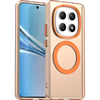 Pouzdro na mobilní telefon Techsuit - CandyCase MagSafe - Xiaomi Redmi Note 15 5G - oranžový