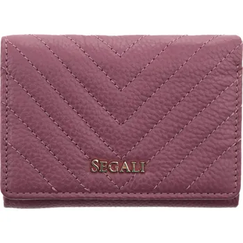 Peněženka Dámská kožená peněženka Segali Priya fialová