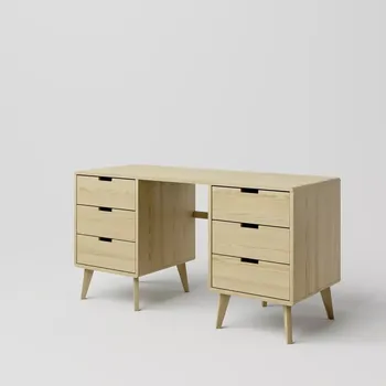 Ložnicová sestava Psací Stůl SCANDIA 3 Borovice povrchová úprava scandia Tmavá olše