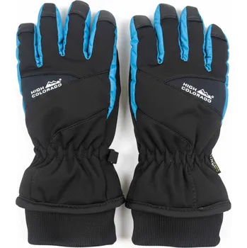 Rukavice Dětské zimní lyžařské rukavice High Colorado Junior-K KI – Modro-černá Velikost: 4