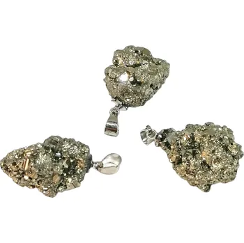 Přívěsek Pyrit přívěsek cca 2 cm