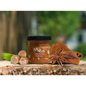 Bzukot Med s perníkovým kořením - 230g Varianta: Minimed - 46g