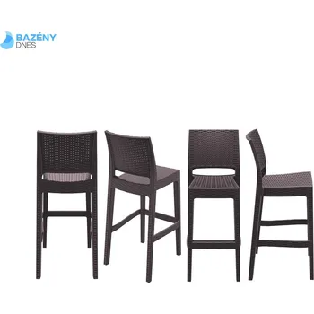 Barová židle SPA barová židle PREMIUM+ (hnědá)