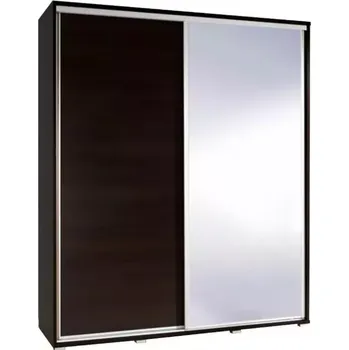 Předsíňová stěna Skříň Se Zrcadlem Penelopa 155 cm Wenge