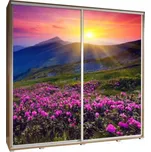 Skříň Penelopa 205 cm hory 2