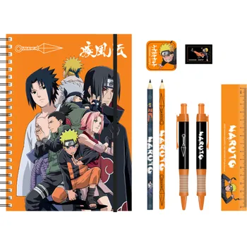 Sada pera s tužkou Naruto školní set A4 DPL8