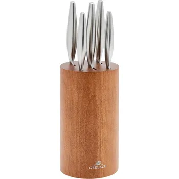 Kuchyňský nůž Gerlach Sada nožů v bloku 5 ks FINE