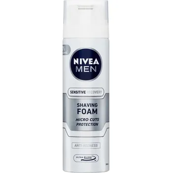 Nivea Men pěna na holení Sensitive Recovery, 200 ml