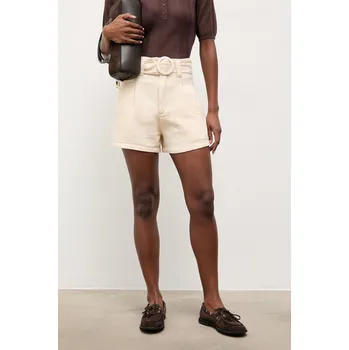 Pánské kraťasy Kraťasy Answear.LAB ZO202421.hms béžová 80X, vel. L