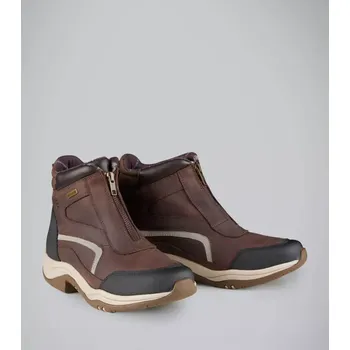 Jezdecká obuv Nepromokavé boty Premier Equine Vinci II se zipem Hnědá 37