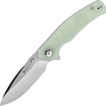 SENCUT Slashkin Přírodní G10 Rukojeť Saténově dokončená D2 Čepel S20066-2