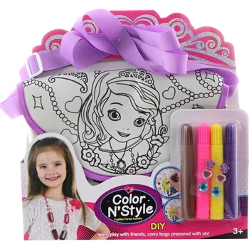 omalovánky Malovací kabelka princezna