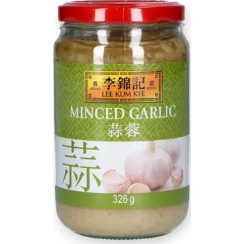 Potravina Lee Kum Kee Drcený česnek 326g