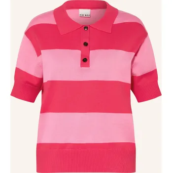 Dámská košile Ichi Dámské Pletené Polo Tričko Ihluls, červená / růžová, 40
