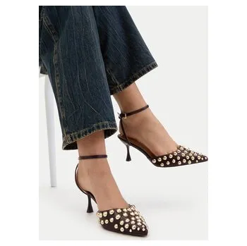 Dámské lodičky Lodičky DeeZee CEO-HY0570-1 Hnědá 39