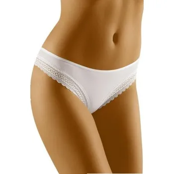 Dámské spodní prádlo Kalhotky Wolbar Eco-Bu - bokové Bílá S