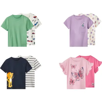 Chlapecké tričko lupilu® Dětské triko, 2 kusy