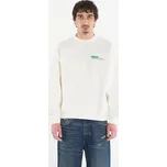 Mikina OBEY Tonic Crew Off White XL