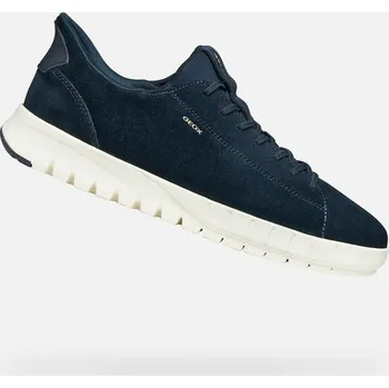 Pánské tenisky Geox Pánské Tmavě modré pánské tenisky Geox Flextride Plus Fast in Modrá 41 (3006245)