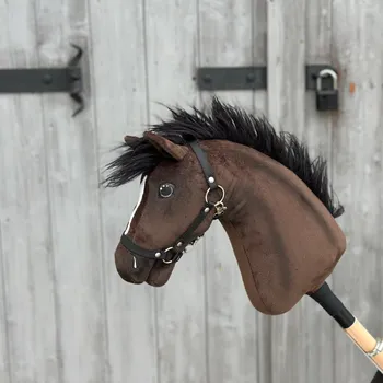 Hobby horsing Hobby Horse Lucas s černou ohlávkou Velikost: S