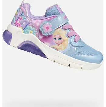 Dívčí tenisky Geox Dívčí Modré dívčí svítící tenisky Geox Fadinlight Modrá 29 (3006017)